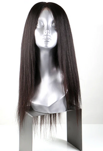 CUSTOM COLORED  & STYLED INDIAN VIRGIN BLOW-OUT LACE FRONT WIG