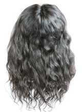 Load image into Gallery viewer, CUSTOM COLORED &amp; STYLED INDIAN VIRGIN WAVY LACE FRONT WIG

