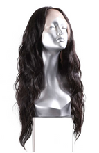 Load image into Gallery viewer, CUSTOM COLORED &amp; STYLED INDIAN VIRGIN WAVY LACE FRONT WIG
