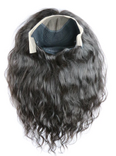 Load image into Gallery viewer, CUSTOM COLORED &amp; STYLED INDIAN VIRGIN WAVY LACE FRONT WIG
